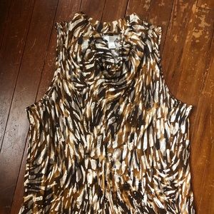 CJ Banks Sleeveless Top